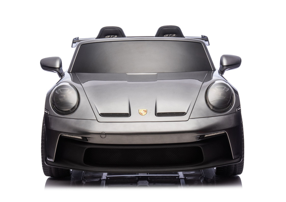 Vaikiškas elektrinis automobilis dk-p911 porsche gt3, pilkas
