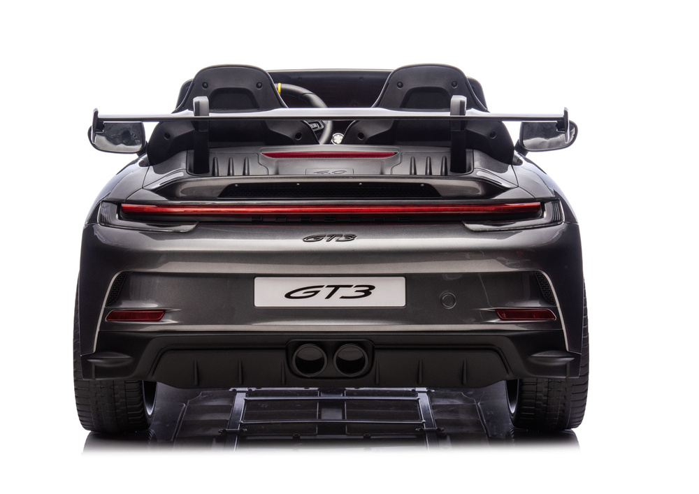 Vaikiškas elektrinis automobilis dk-p911 porsche gt3, pilkas