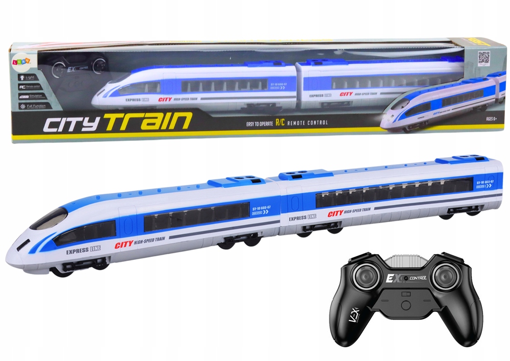 Nuotoliniu būdu valdomas rc traukinys, 65 cm