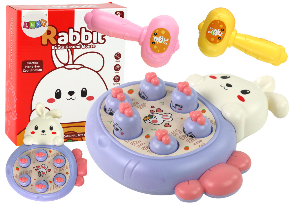 Arkadinis žaidimas whac-a-mole lean toys, mėlynas, 3 d.