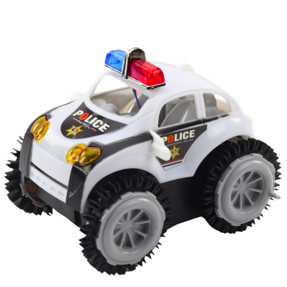 360° policijos automobilis su šviesomis ir garsu