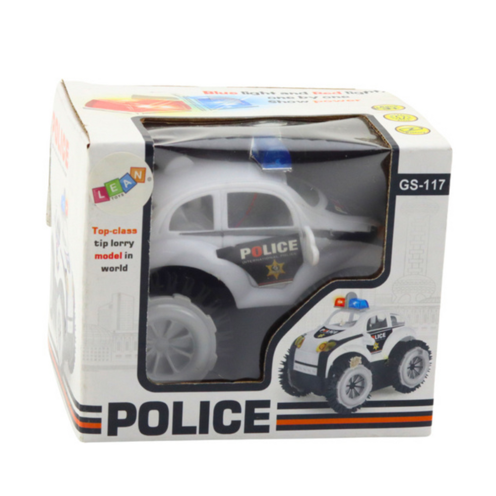 360° policijos automobilis su šviesomis ir garsu