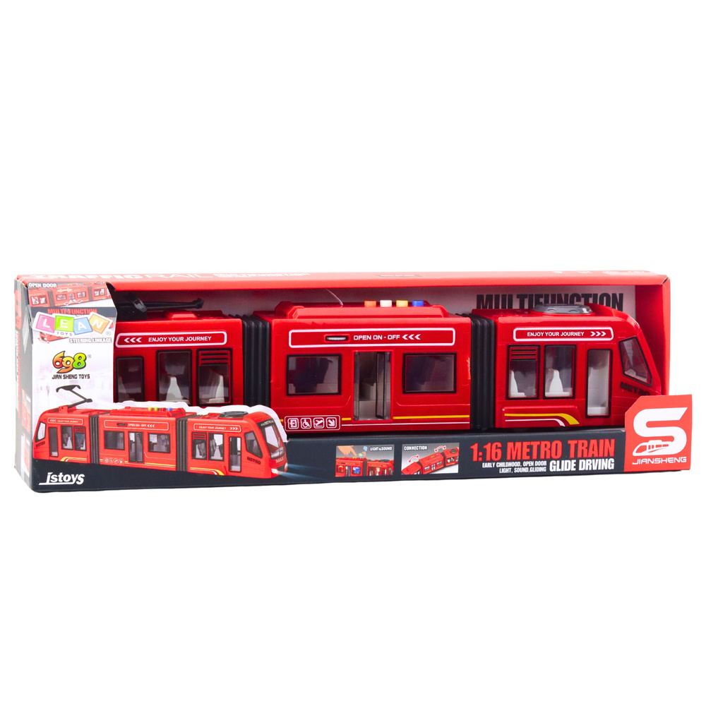 Metro modelis 1:16 su šviesos ir garso efektais