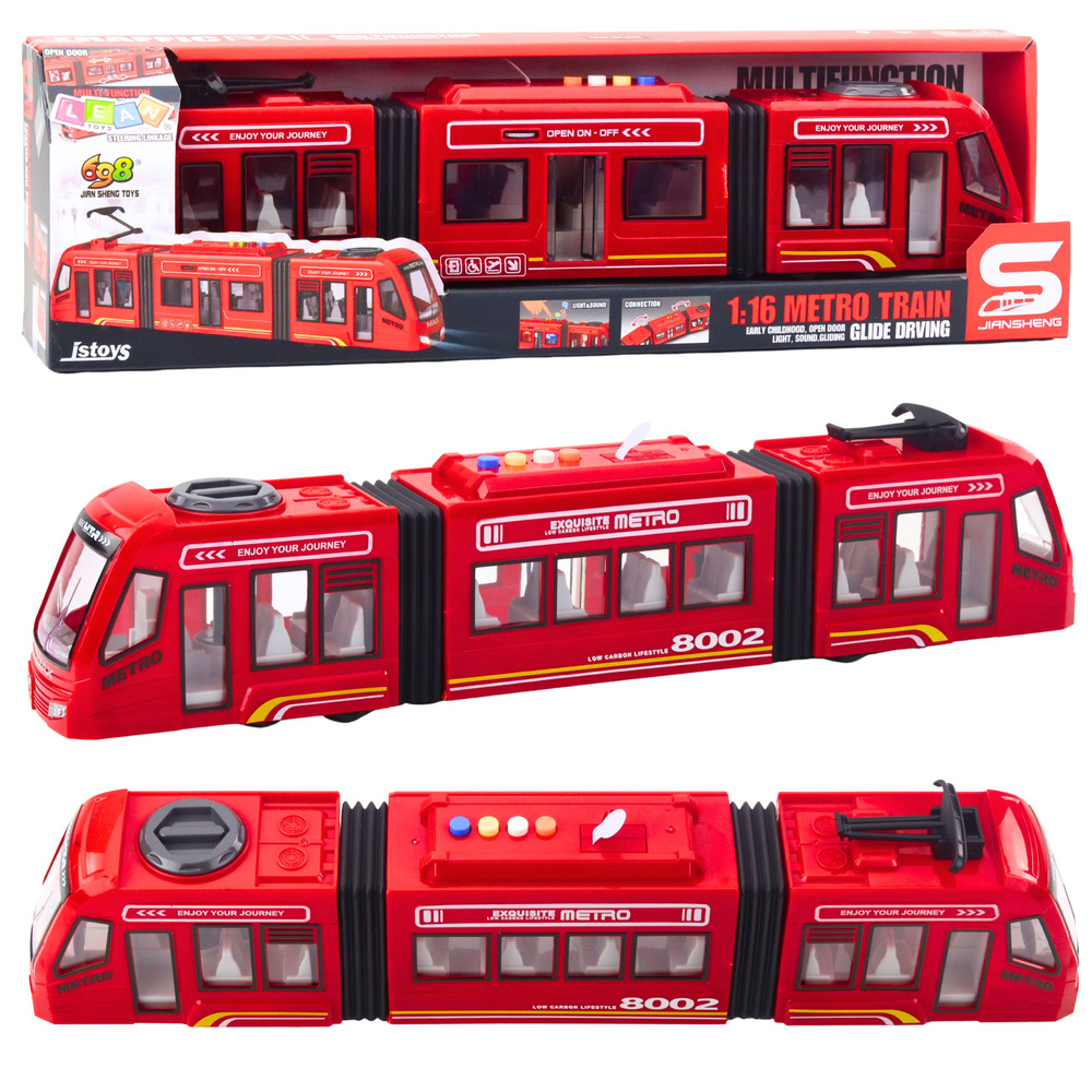 Metro modelis 1:16 su šviesos ir garso efektais