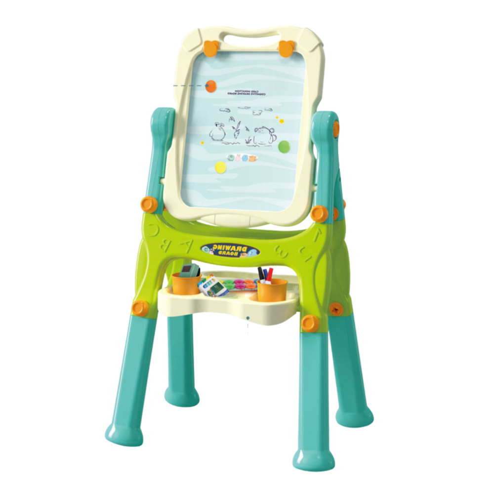 Dvipusė mokomoji lenta su priedais, 3-in-1
