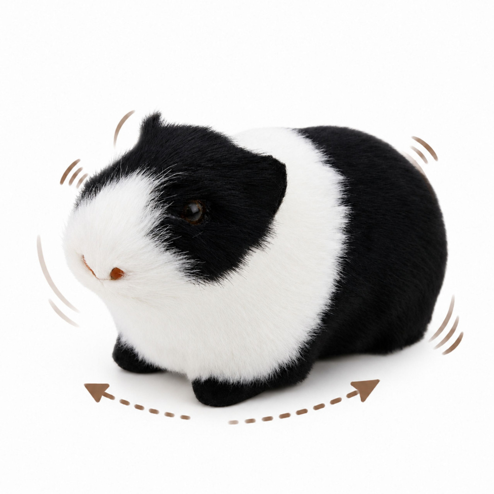 Jūrų kiaulytės figūrėlė 12 cm 2