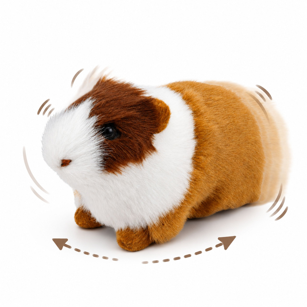 Jūrų kiaulytės figūrėlė 12 cm 2