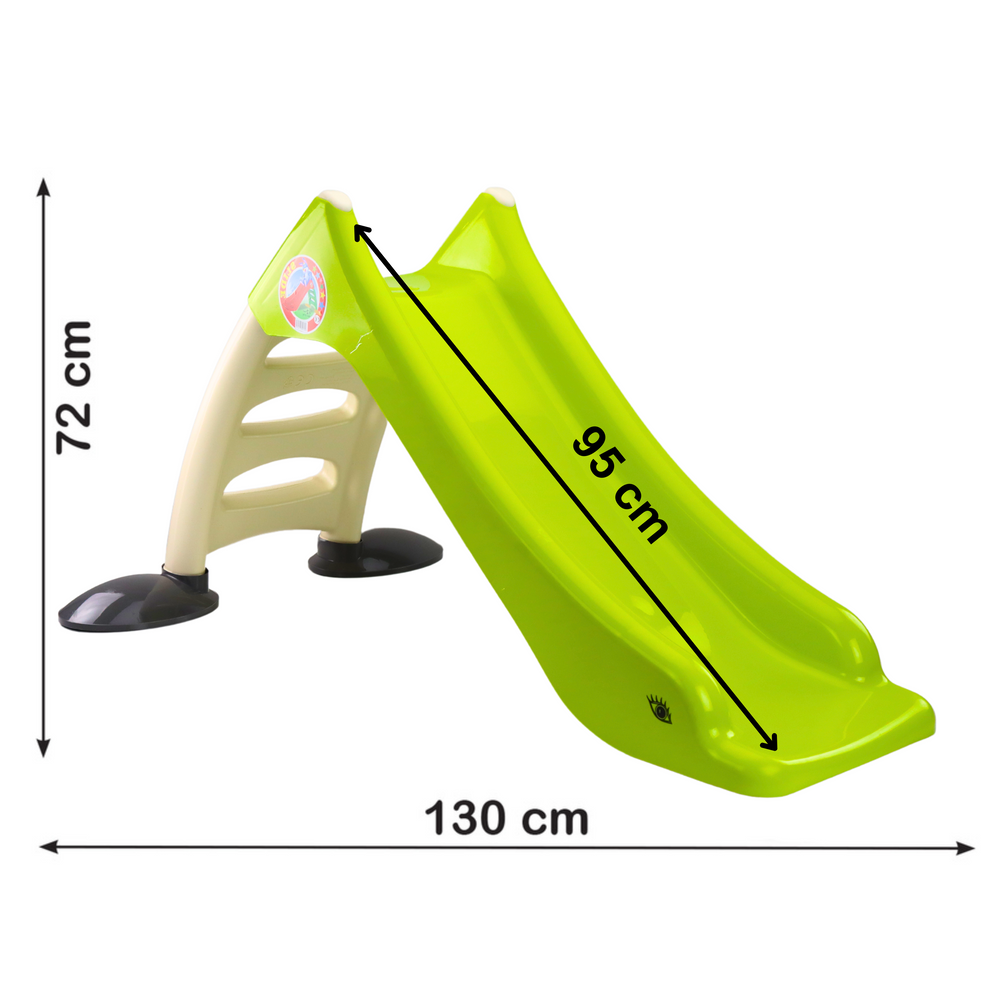 Rožinė vaikiška čiuožykla 130 cm