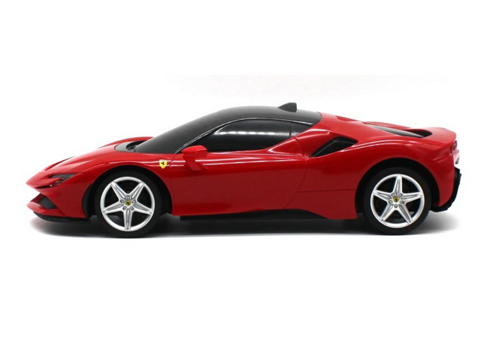 Nuotoliniu būdu valdomas automobilis ferrari sf90 stradale 1:18, raudonas