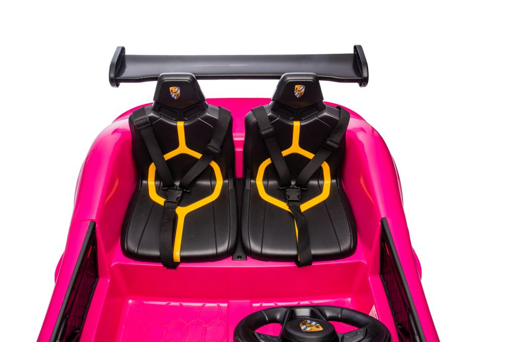 Akumuliatorinis automobilis vaikams s322 rožinis 4x4