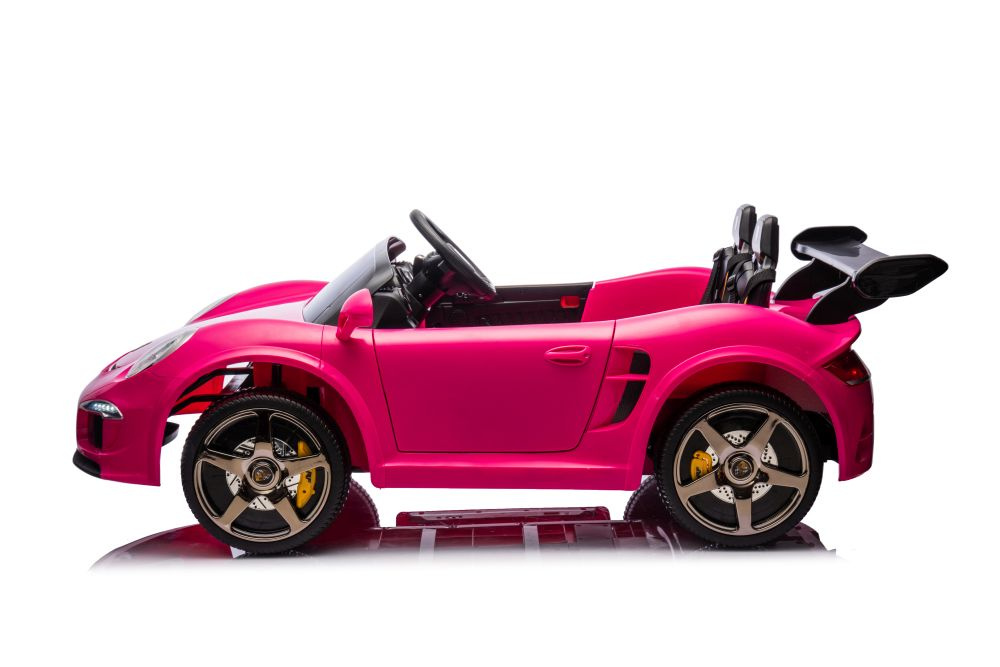 Akumuliatorinis automobilis vaikams s322 rožinis 4x4