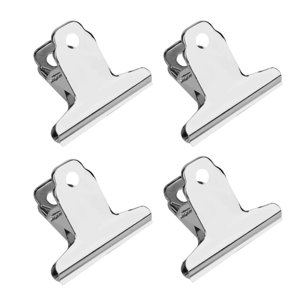 Metalinės sąvaržėlės dokumentams 50 mm, 4 vnt.