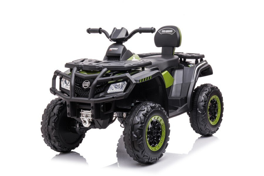 Keturatis elektromobilis  s615 moro green 24v