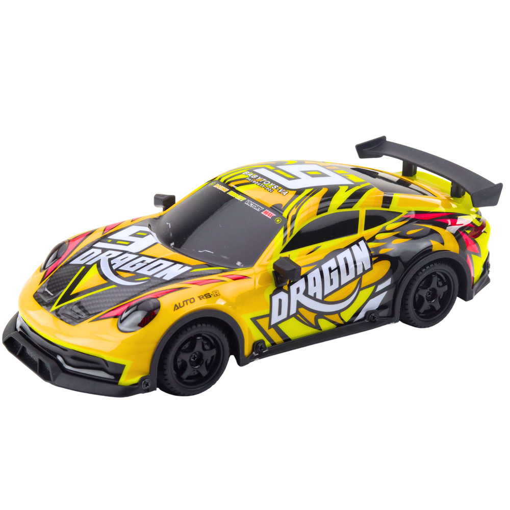Nuotolinio valdymo sportinis automobilis su drift funkcija 25.5x13.5x7 cm 1