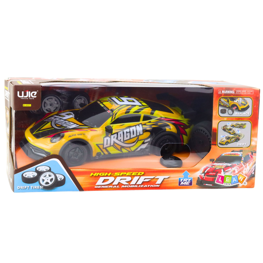 Nuotolinio valdymo sportinis automobilis su drift funkcija 25.5x13.5x7 cm 3