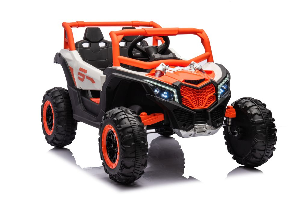 Elektromobilis vaikams buggy utv nel-901 orange 4x4, oranžinis