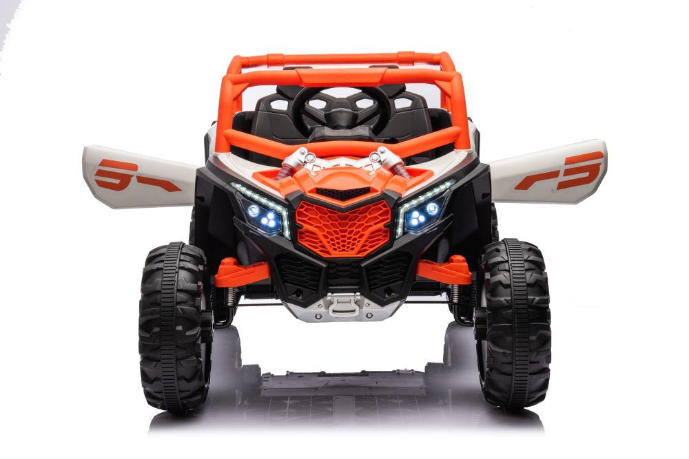 Elektromobilis vaikams buggy utv nel-901 orange 4x4, oranžinis