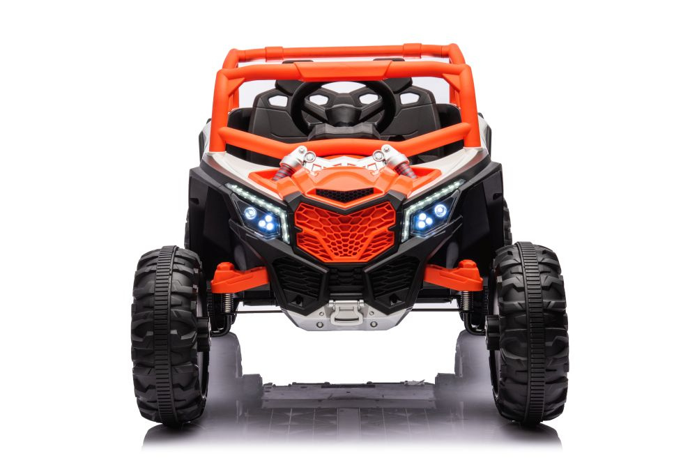 Elektromobilis vaikams buggy utv nel-901 orange 4x4, oranžinis