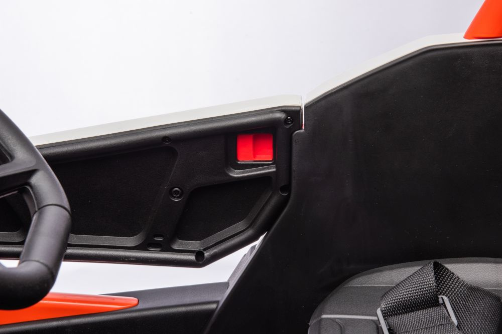 Elektromobilis vaikams buggy utv nel-901 orange 4x4, oranžinis