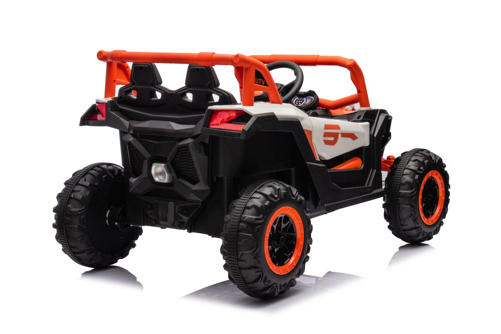 Elektromobilis vaikams buggy utv nel-901 orange 4x4, oranžinis