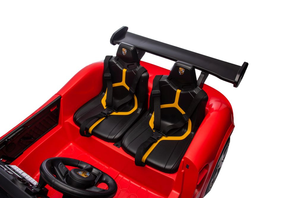 Akumuliatorinis automobilis vaikams s322 raudonas 4x4