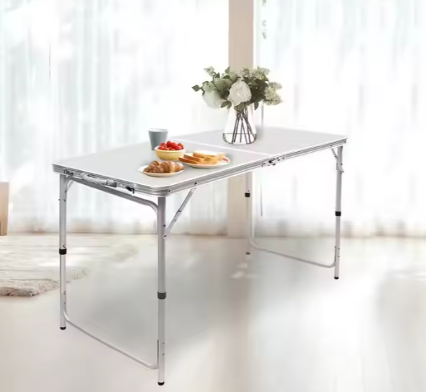 Sulankstomas turistinis stalas 120x60 cm