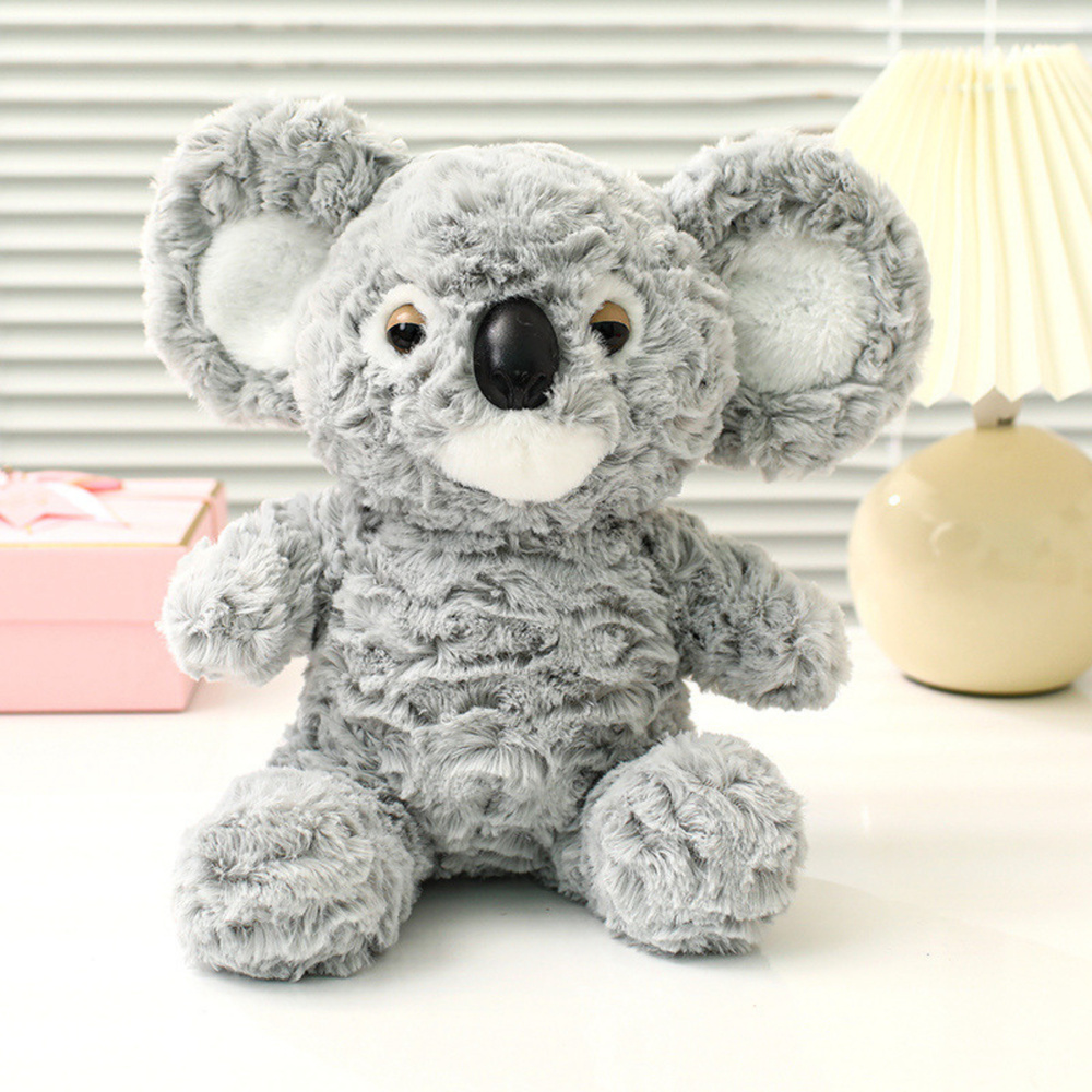 Plush mascot cuddly toy koala bear gray 22cm