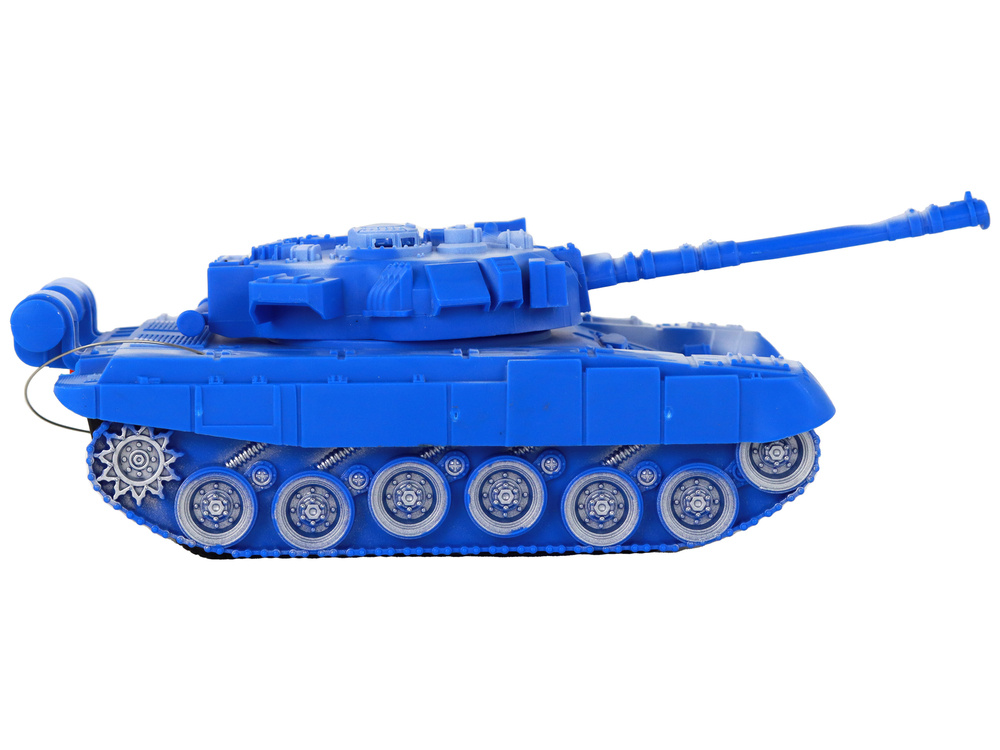Nuotoliniu būdu valdomas tankas lean toys, mėlynas, 24,5x10,5x7 cm