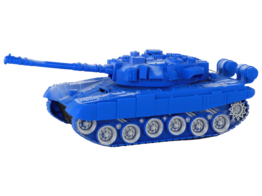 Nuotoliniu būdu valdomas tankas lean toys, mėlynas, 24,5x10,5x7 cm