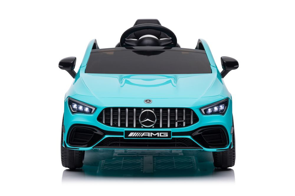 Vienvietis elektromobilis vaikams mercedes cla 45s amg, mėlynas