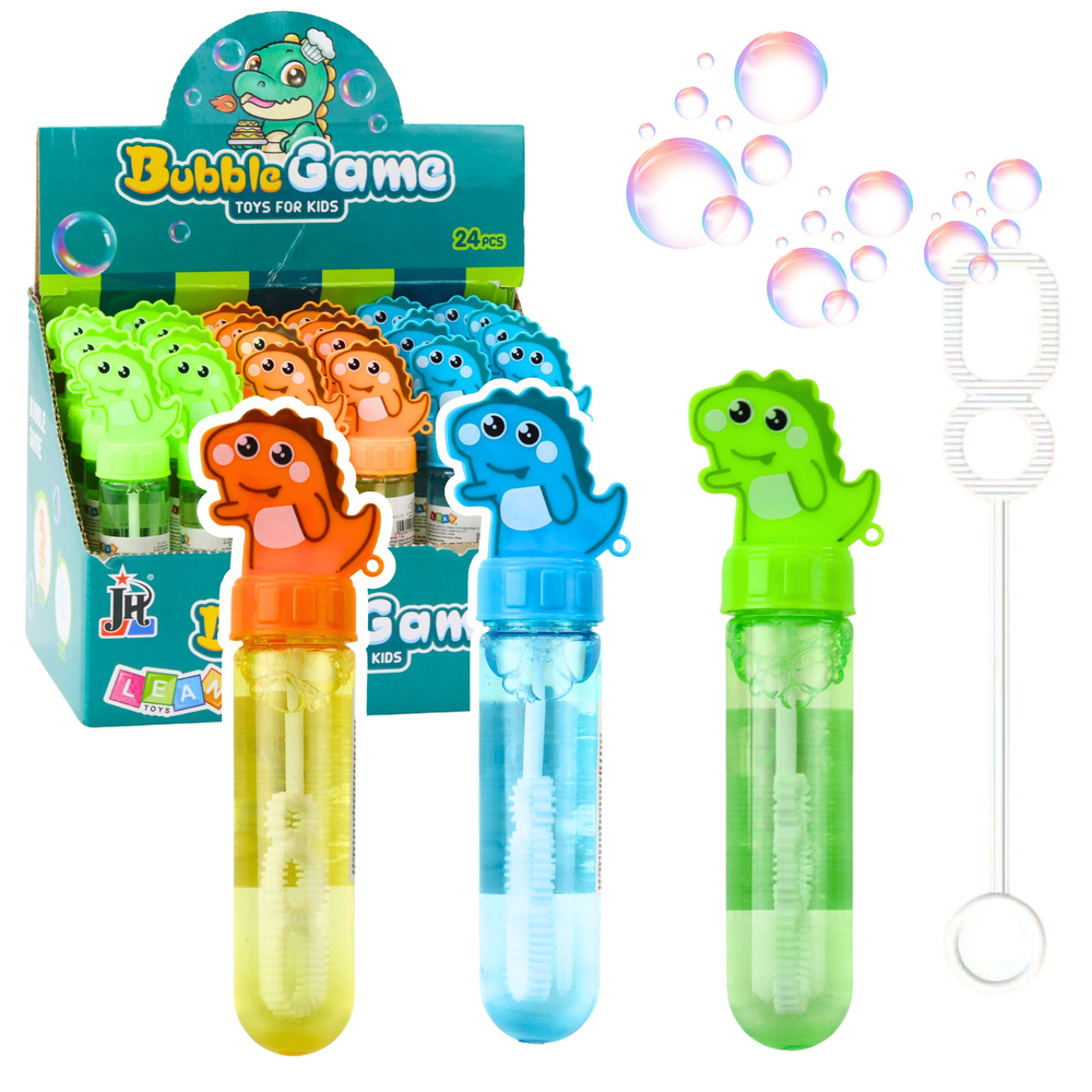 Muilo burbulai vaikams su dinozauru, 13 cm, 30 ml