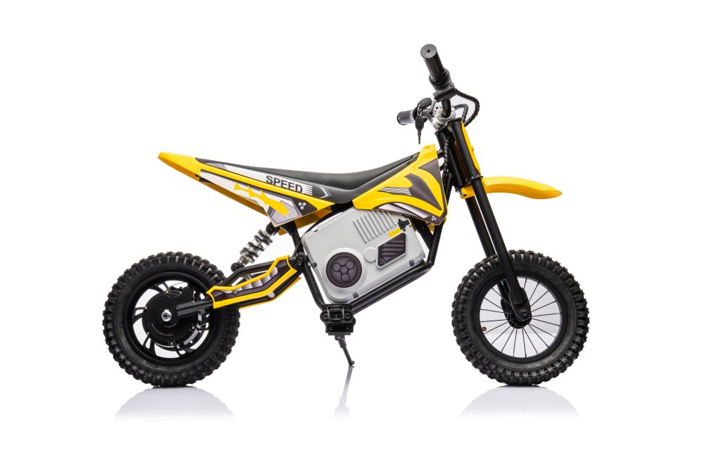 Akumuliatorinis kroso motociklas a9901 geltonas