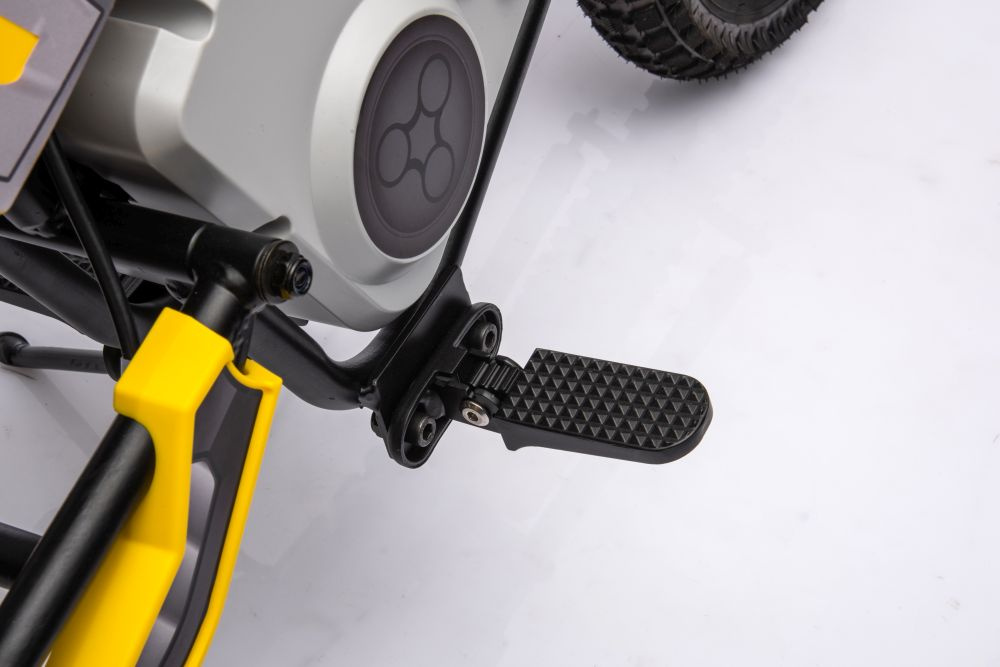 Akumuliatorinis kroso motociklas a9901 geltonas