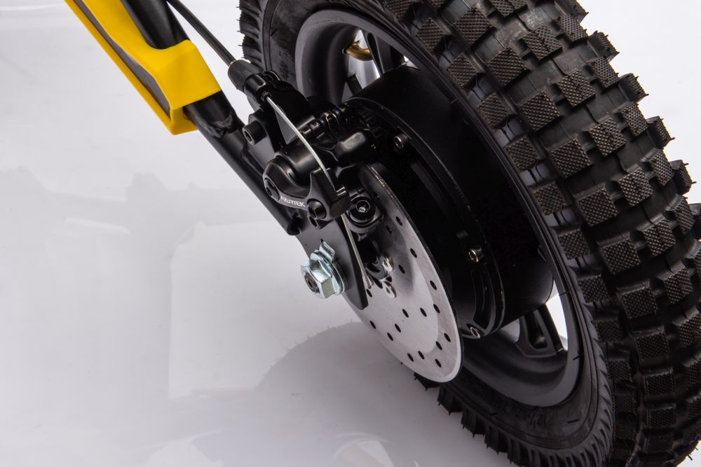 Akumuliatorinis kroso motociklas a9901 geltonas