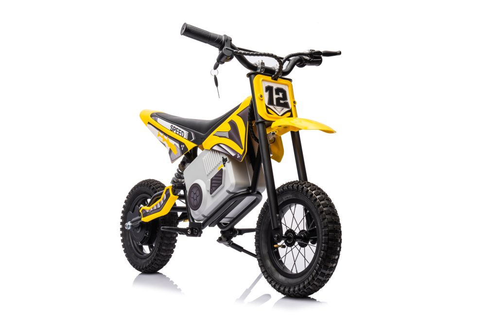 Akumuliatorinis kroso motociklas a9901 geltonas