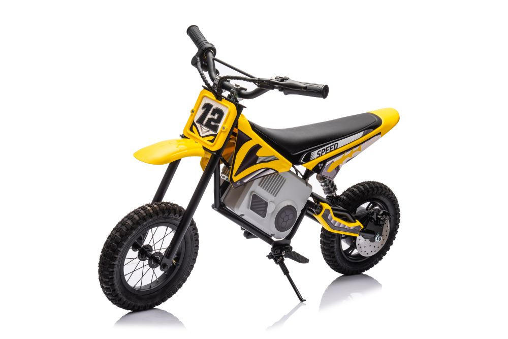 Akumuliatorinis kroso motociklas a9901 geltonas