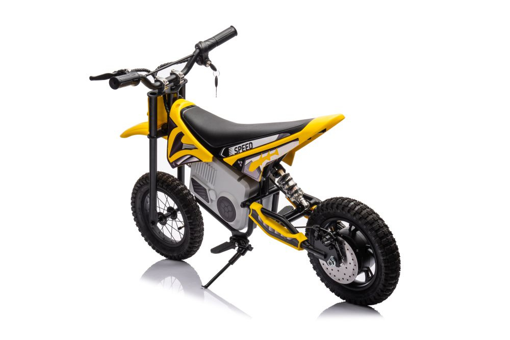 Akumuliatorinis kroso motociklas a9901 geltonas