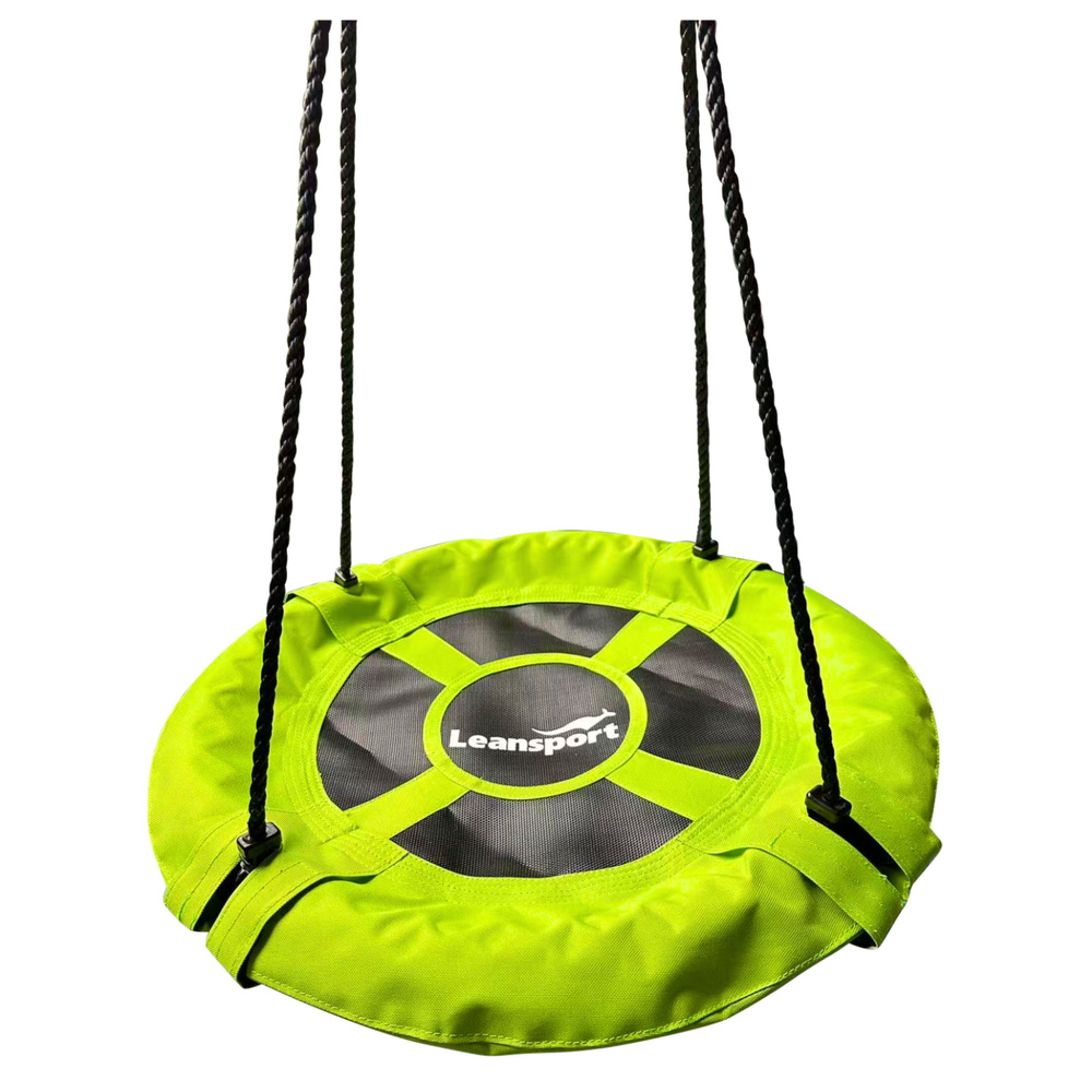 Vaikiškos sūpynės leansport gandralizdis, 60 cm, žalia