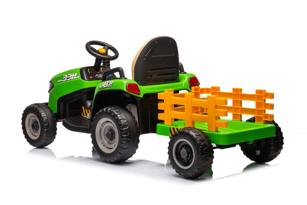 Akumuliatorinis traktorius bbh-030, žalias
