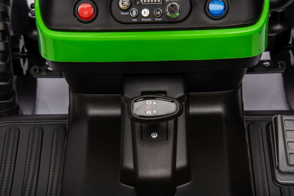 Akumuliatorinis traktorius bbh-030, žalias
