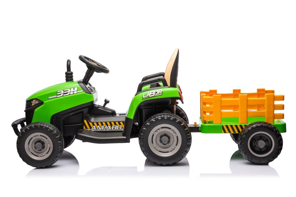 Akumuliatorinis traktorius bbh-030, žalias