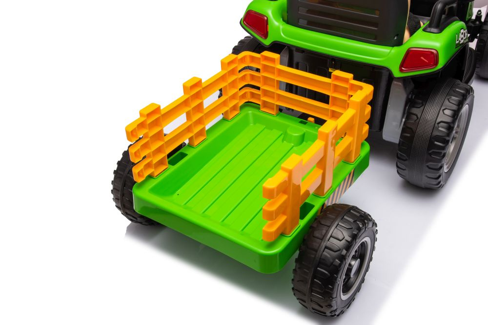 Akumuliatorinis traktorius bbh-030, žalias