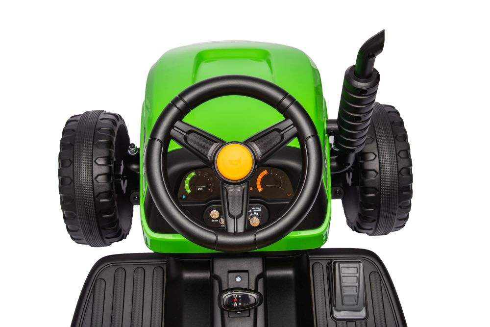 Akumuliatorinis traktorius bbh-030, žalias