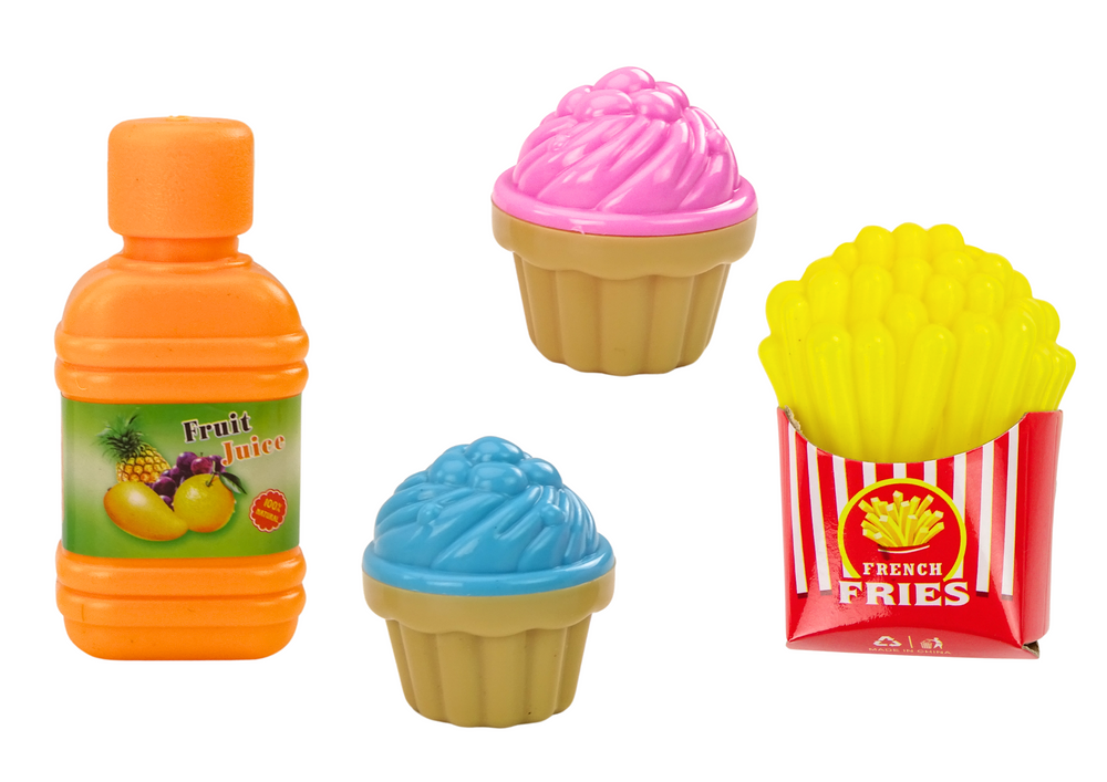 Žaislinis maisto rinkinys lean toys , įvairių spalvų