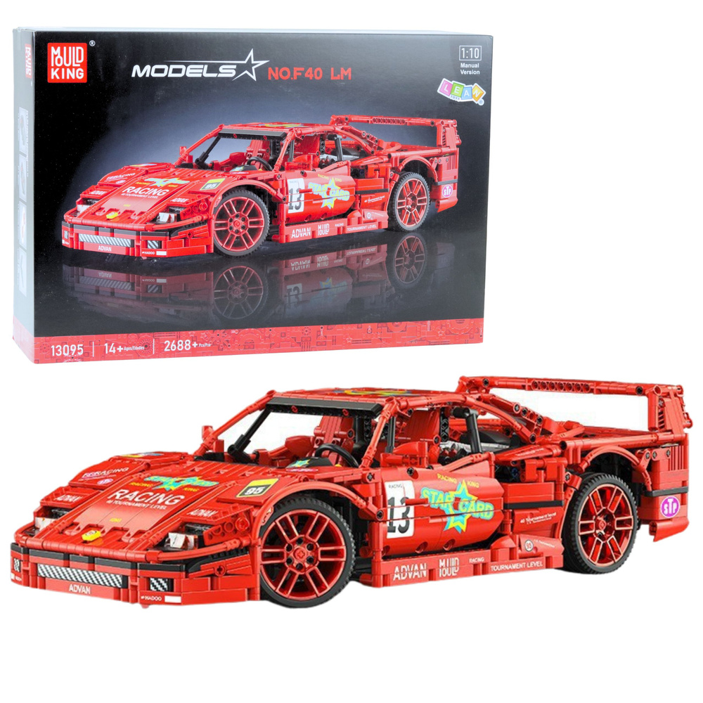 Sportinis automobilis, konstruktoriaus mudking 13095, 1:10, 2688 detalių