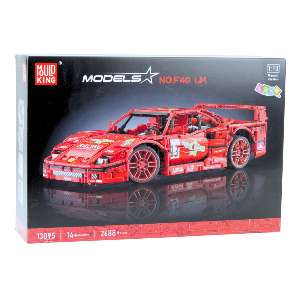 Sportinis automobilis, konstruktoriaus mudking 13095, 1:10, 2688 detalių