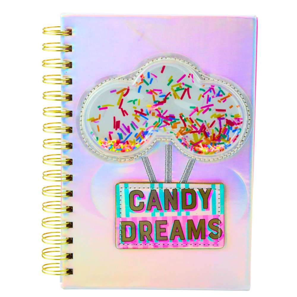 Užrašų knygelė candy dreams kietais viršeliais, a5 formatas