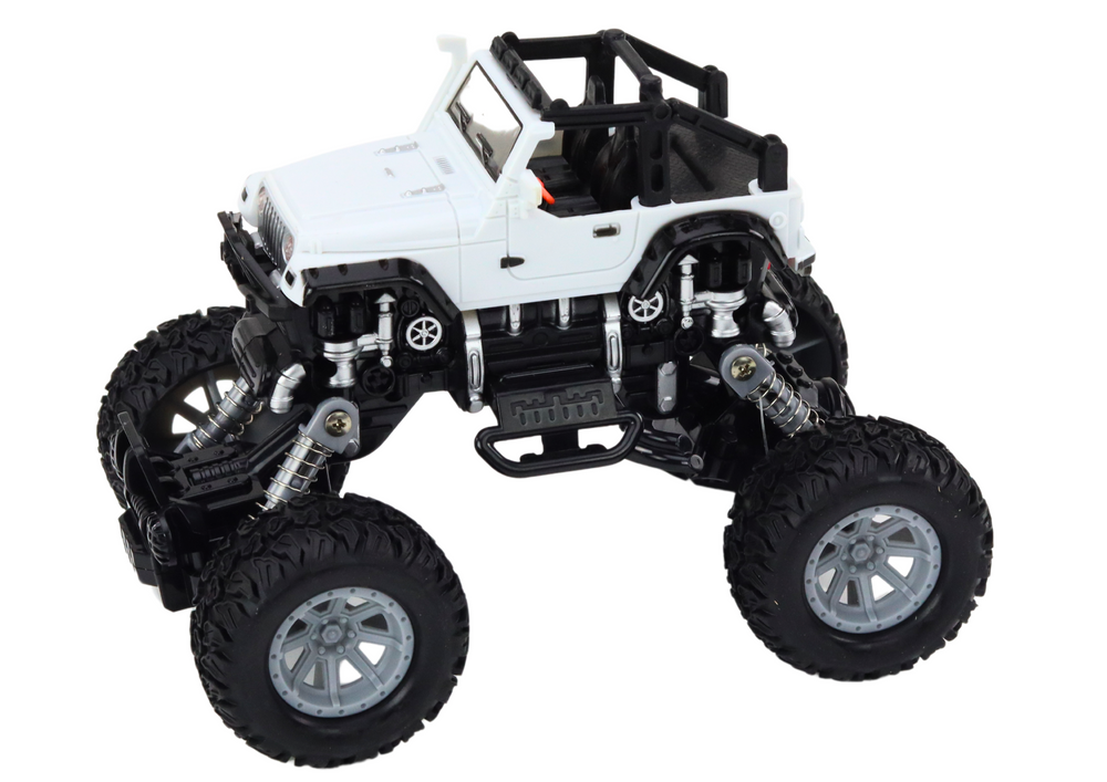 Mašinėlė off-road climbing car 4x4 drive shock absorbers