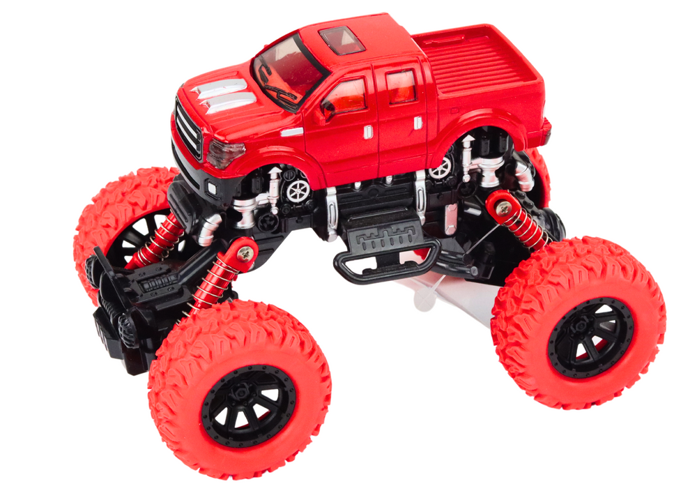 Mašinėlė off-road climbing car 4x4 drive shock absorbers