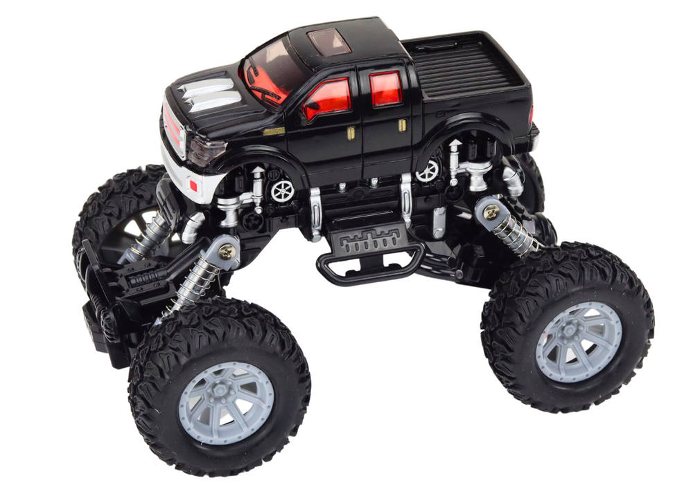 Mašinėlė off-road climbing car 4x4 drive shock absorbers